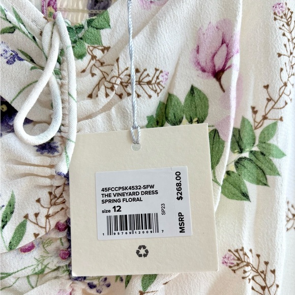 Favorite Daughter The Vineyard Dress in Spring Floral NEW - Picture 3 of 9